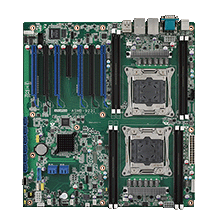 Dual LGA 2011-R3 Intel<sup>®</sup> Xeon<sup>®</sup> E5 EATX Server Board with DDR4, 6 PCIe x16/x8, 10 SATA3 & IPMI